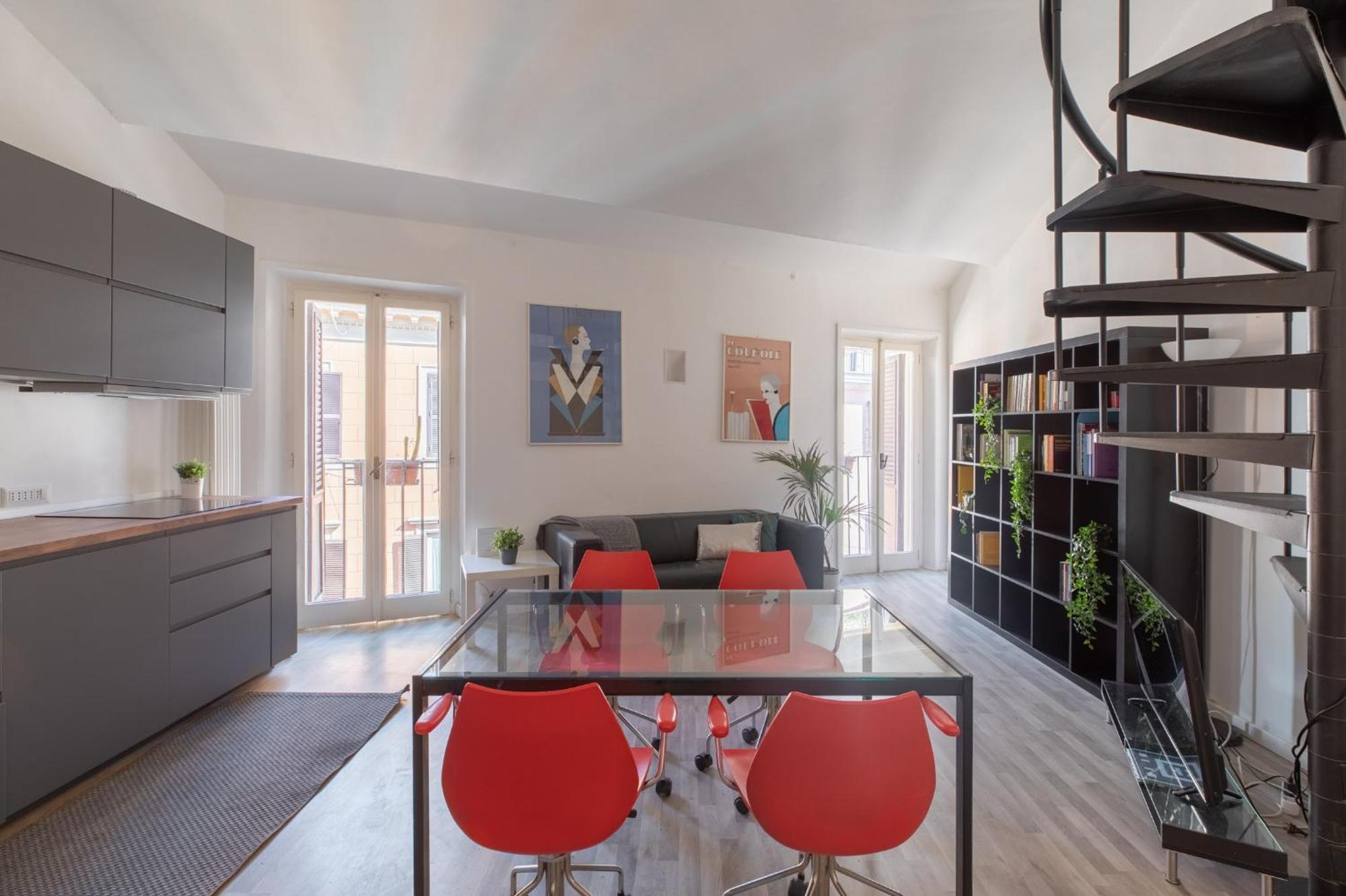 Iflat Trastevere Industrial Apartment Roma Eksteriør bilde